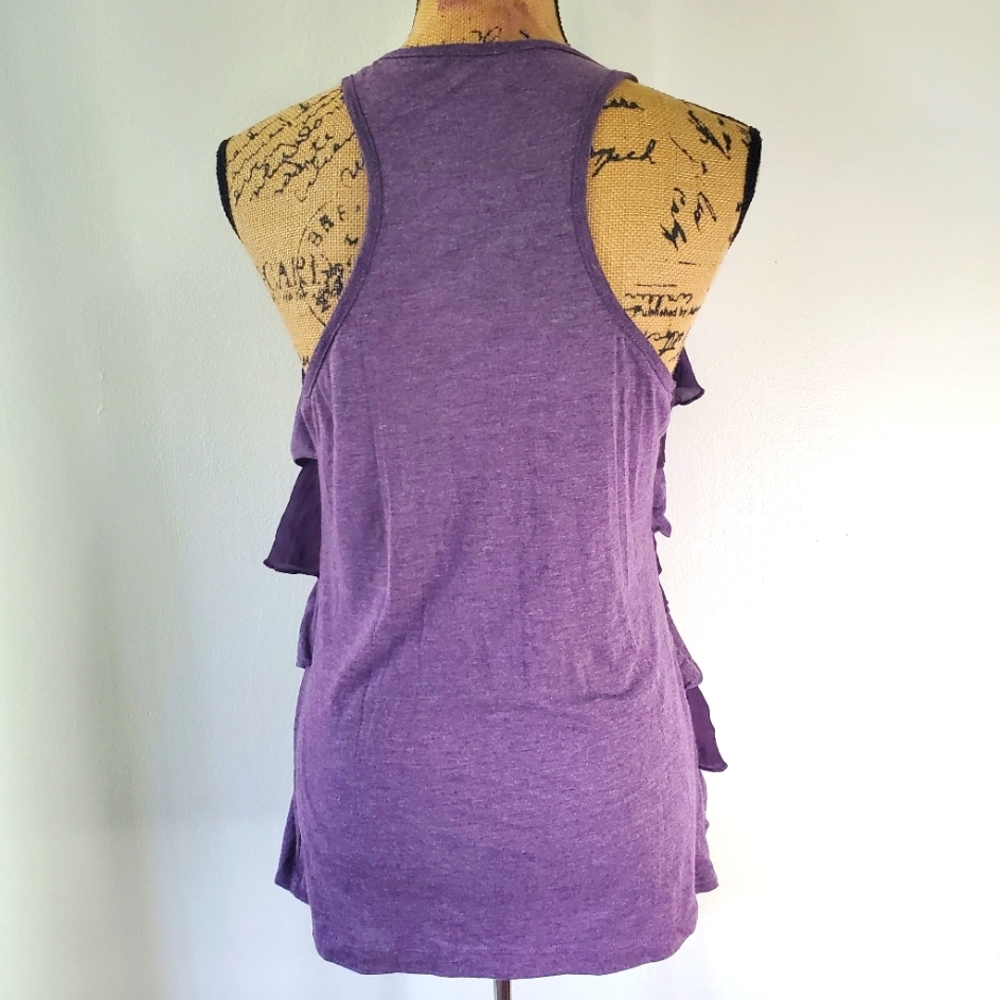 Eyelash Couture Ruffle Tank-Top - Picture 3 of 3